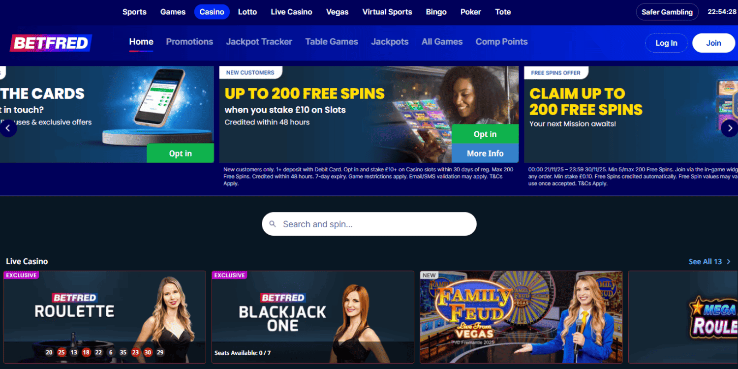 Betfred Casino