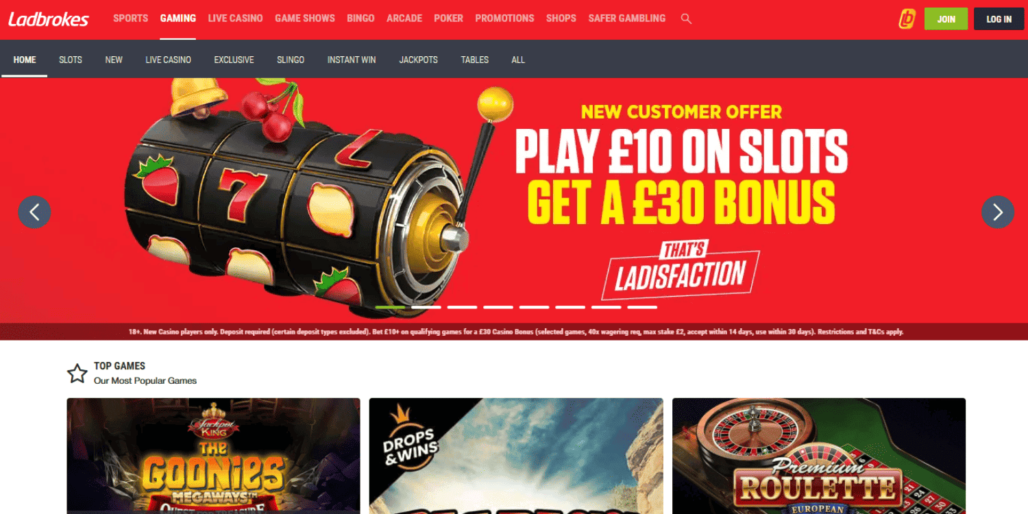 Ladbrokes casino